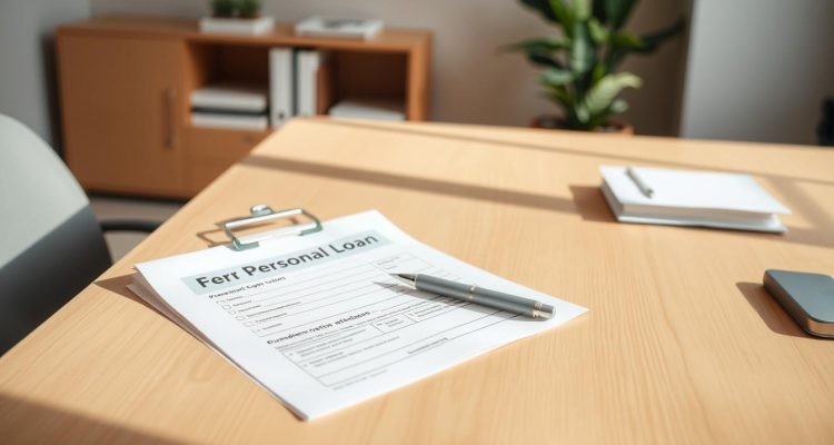 personal loan application