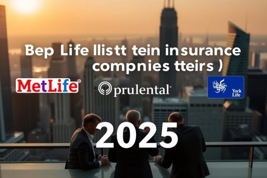 top life insurance companies 2025